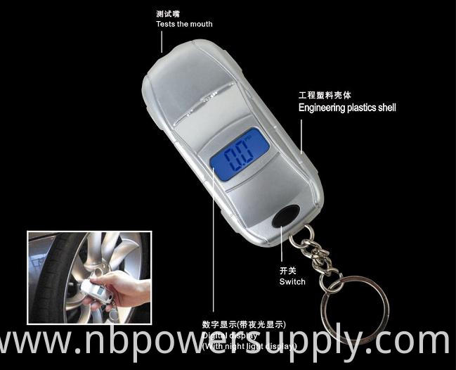 Hot High Quality LCD Digital Display Car Used Tire Pressure Gauge